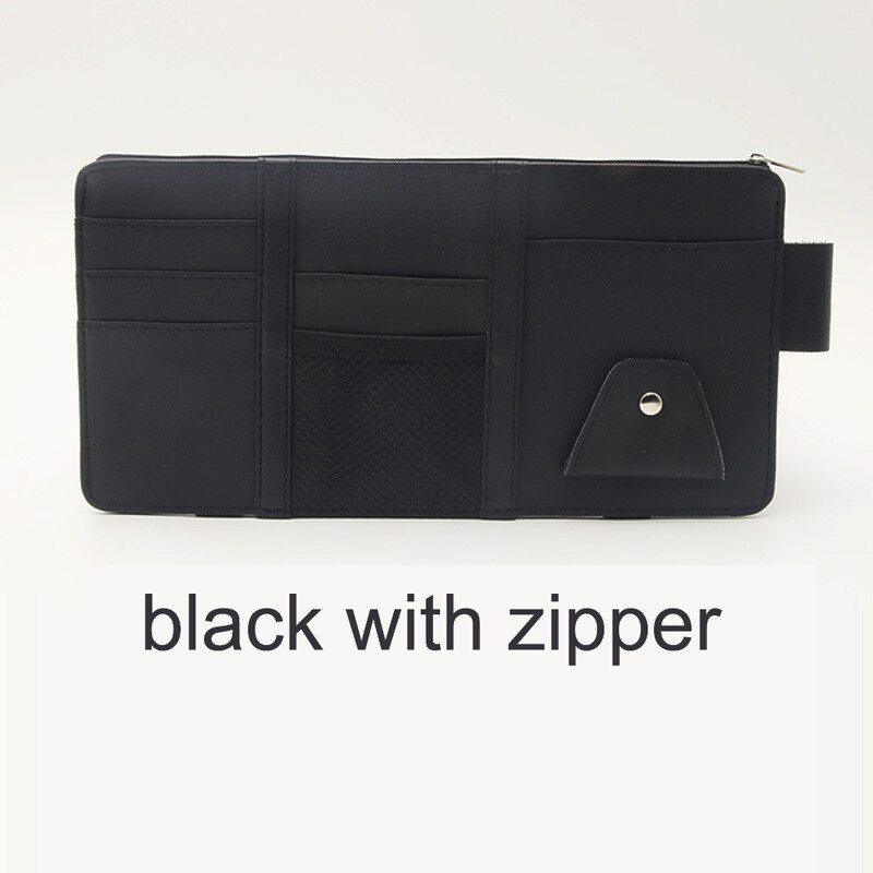 Кола Превозно средство Козирка Съхранение Кожени слънчеви очила Щипка Монтиране на сенник Козирка Билет Държач за очила Преносима щипка Карта Пакет Аксесоари