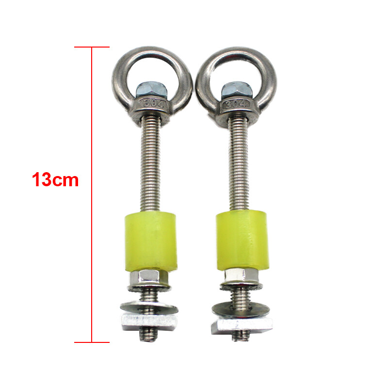 Automobilio stogo bagažinės platformos pakabinamas krepšys su traukos plokštės montavimo fiksuoto varžto išsiplėtimu