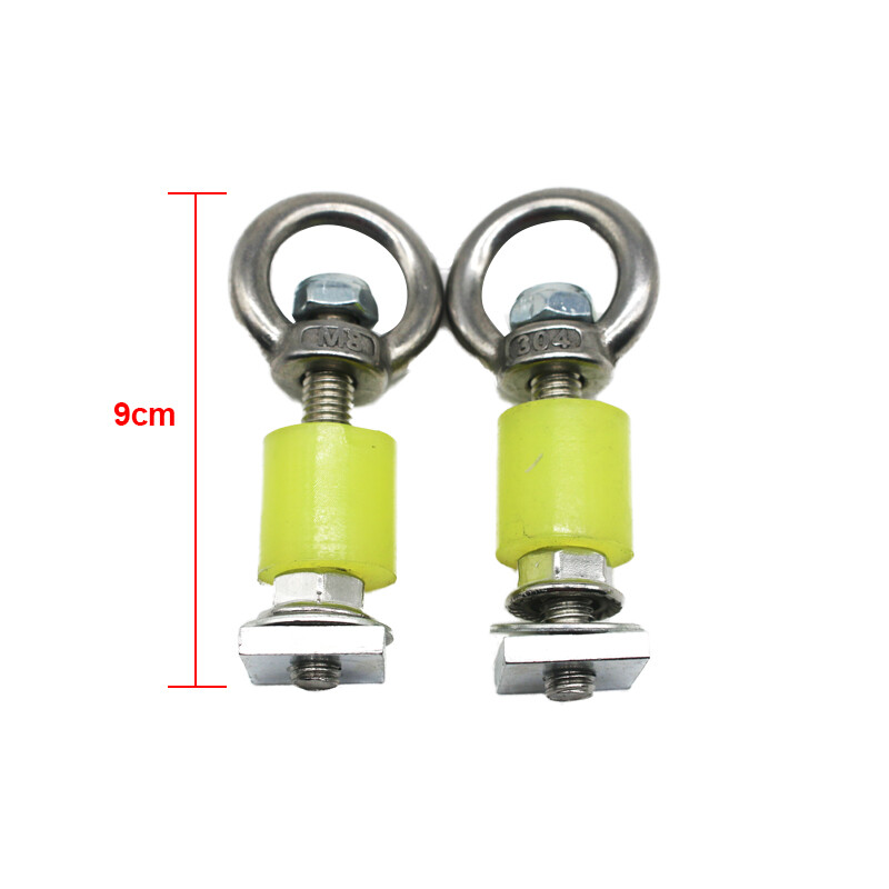 Automobilio stogo bagažinės platformos pakabinamas krepšys su traukos plokštės montavimo fiksuoto varžto išsiplėtimu