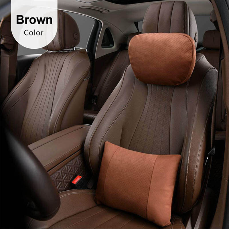 OASATE New 2.0 Automobilski naslon za glavu, jastuk za potporu sjedala / Maybach Design S klasa, mekani univerzalni podesivi automobilski jastuci za vrat i struk