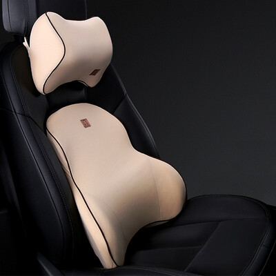 Jastuk za vozača automobila od memorijske pjene Automobilska lumbalna potpora Jastuk za leđa Meka autosjedalica Jastuk za vrat Automatski jastuk za pranje Jastuk Accesorios