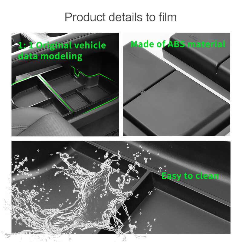 za Toyotu Sienna 2024 2025 Središnja konzola Donja kutija za odlaganje Dodatna oprema za unutrašnjost automobila Ladica za odlaganje Organizator Torbica 2 kom/set