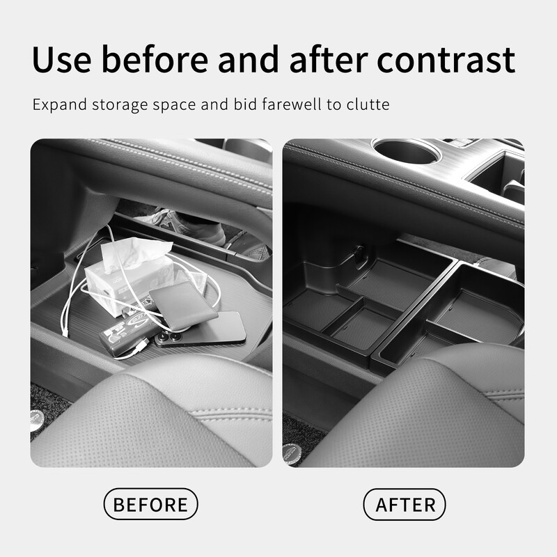 za Toyotu Sienna 2024 2025 Središnja konzola Donja kutija za odlaganje Dodatna oprema za unutrašnjost automobila Ladica za odlaganje Organizator Torbica 2 kom/set
