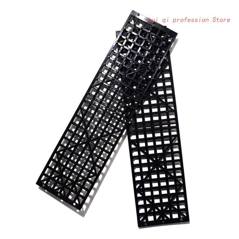 2 vnt Automobilių sniego purvo nuo plokštelių padangų sukibimas, sulankstomas slydimo plokštės neslystantis kilimėlis smėlio spalvos sniego grandinės ratas, neslystantis snieglenčių sportas