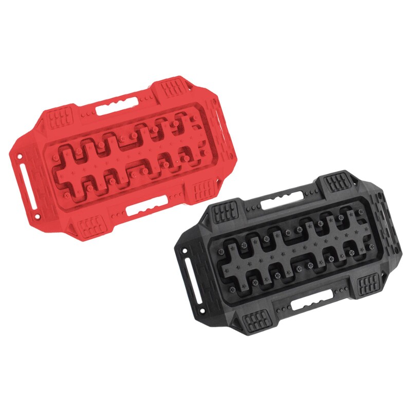 Išorinės automobilio atkūrimo traukos lentos Patvarios padangos avarinis kilimėlis, stabilus, stiprus