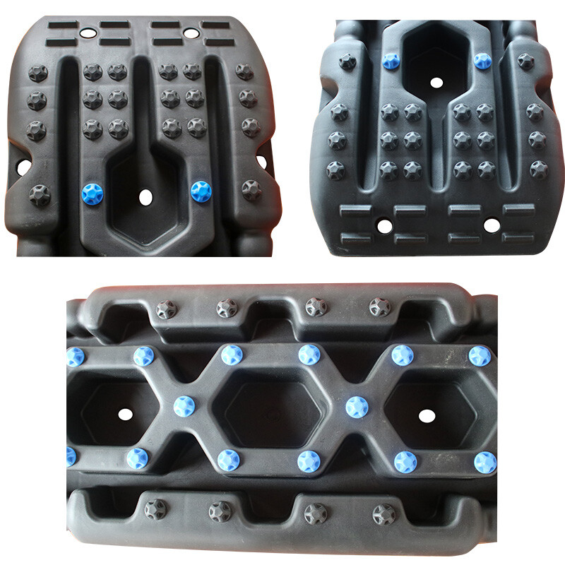 Automobilių visureigių gelbėjimo lenta, purvas, sniegas, smėlis, lauke nuskendusių transporto priemonių traukos pagalba gelbėjimo priedai, rampos lenta