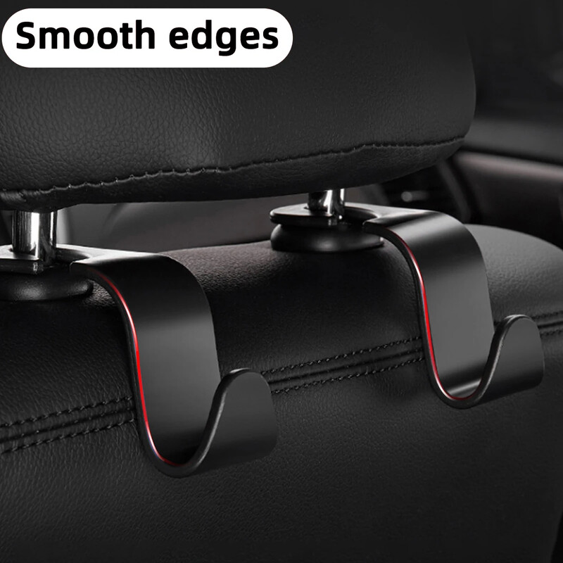 Componentele interne ale scaunelor auto Cârlige din spate Spătarele scaunelor Spațiul de depozitare al mașinii Adoptă un design ascuns și o textura din fibră de carbon