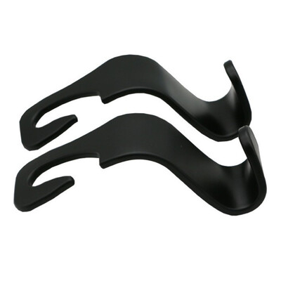 Scaun cu cârlig ascuns multifuncțional, interior creativ al mașinii, accesorii auto, spătar, mașină de actualizare a texturii din fibră de carbon