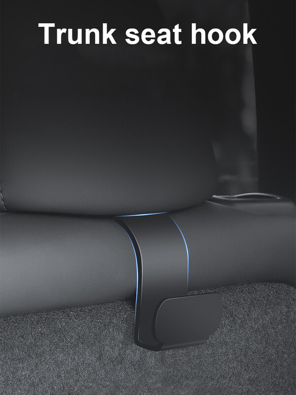 2 kom Kuka za stražnji naslon za glavu za Tesla Model Y Organizator Središnja konzola Naslon za glavu Skladištenje pribora Torba Kišobran Vješalica za prtljažnik