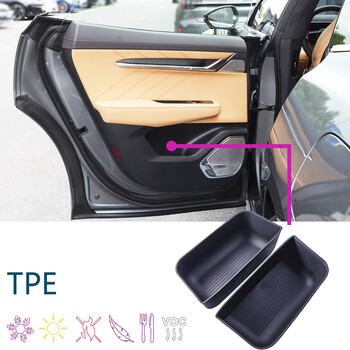 Για Zeekr 001 Car Door Storage Box Special Organizer Storage Box Εσωτερικό Τροποποίηση Noise Resistance TPE Zeekr Accessories