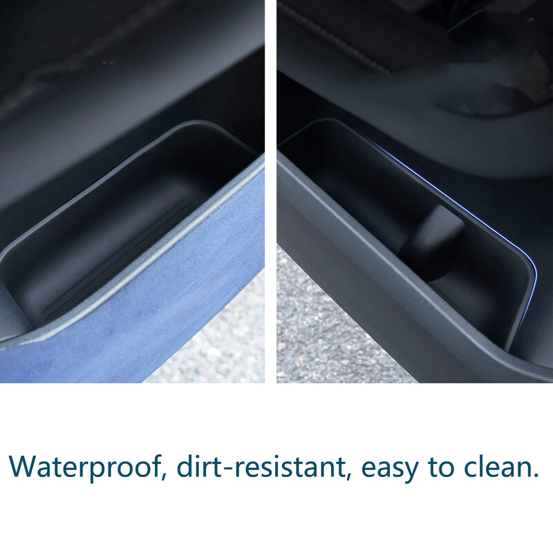 Pentru Zeekr 001 Cutie de depozitare pentru ușa mașinii, organizator special, cutie de depozitare, modificare interioară, rezistență la zgomot, accesorii TPE Zeekr