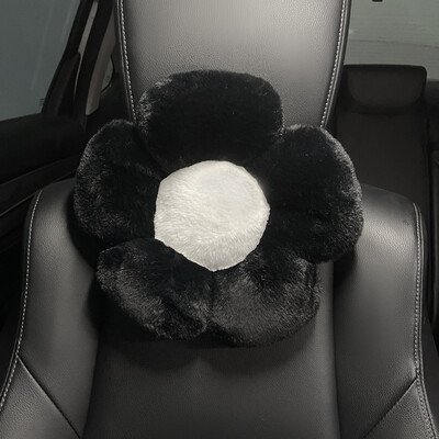 Moda drăguță flori pernă mașină talie creativă tetiera mașină pernă de protecție a gâtului pernă moale și confortabilă accesorii auto pentru femei