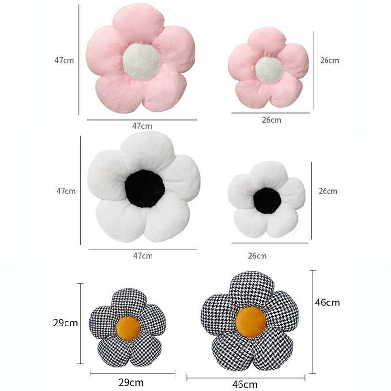 Moda drăguță flori pernă mașină talie creativă tetiera mașină pernă de protecție a gâtului pernă moale și confortabilă accesorii auto pentru femei