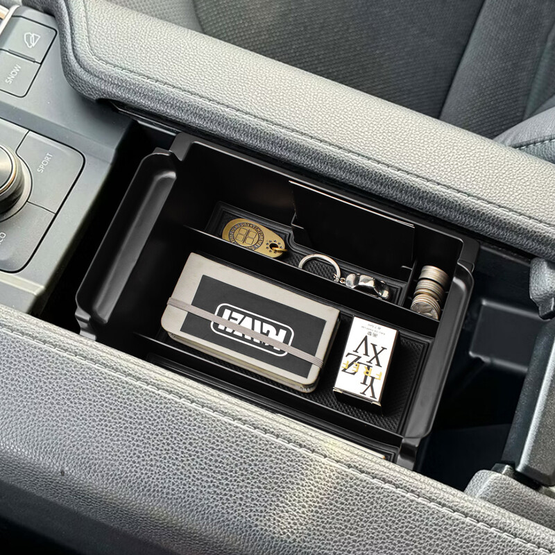 Centrinės konsolės laikymo dėžutė, skirta Toyota Grand Highlander 2024 porankio antrinės saugojimo automobilio dėžutės organizatoriaus padėklas ABS automobilių priedai