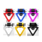 Autocolant universal ABS pentru inel de remorcă pentru mașină Decorare auto spate față simulare mașină Kit cârlig de remorcare pentru vehicule de curse Cârlig de remorcare