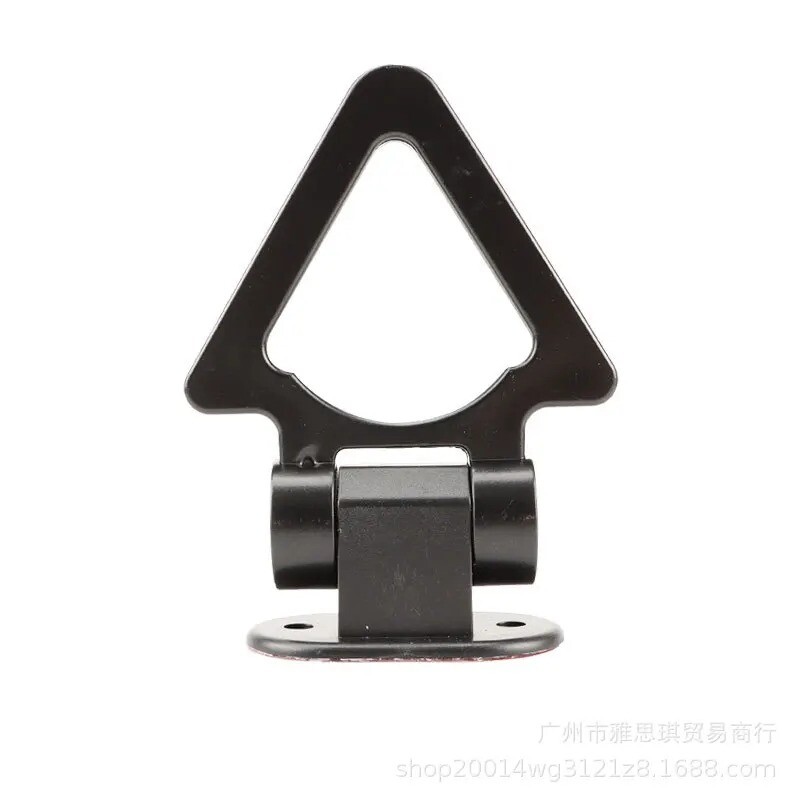 Autocolant universal ABS pentru inel de remorcă pentru mașină Decorare auto spate față simulare mașină Kit cârlig de remorcare pentru vehicule de curse Cârlig de remorcare