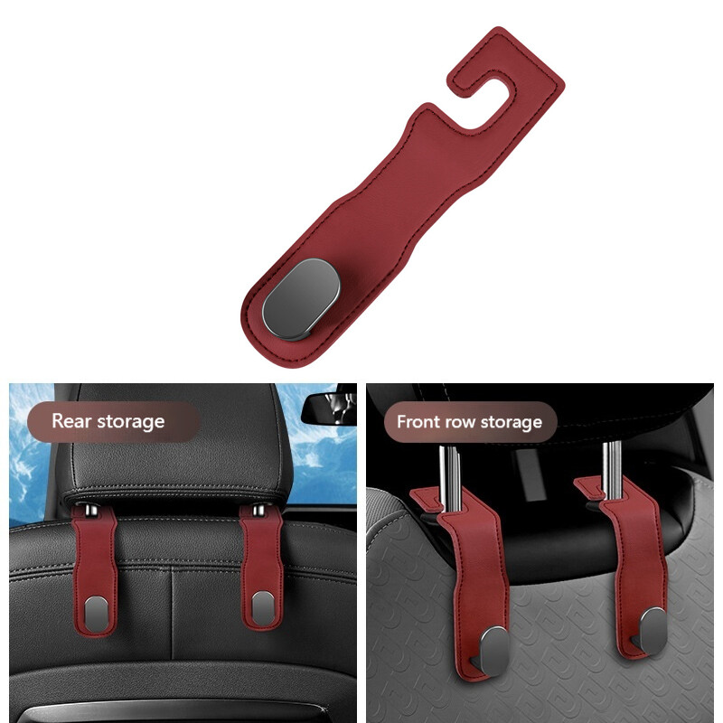 Кука за столче за кола Чанта за съхранение на задната предна седалка Чанта за съхранение Малка кука Облегалка за глава Куки за съхранение Многофункционална кука в колата