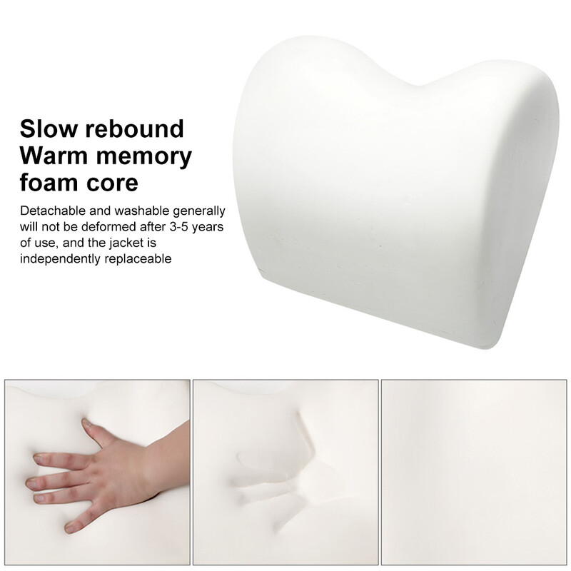 Jastuk za naslon za glavu za automobil Naslon za glavu Jastuk za potporu za glavu Prozračna memorijska pjena za automobil Slow Rebound Guard Lumbalni jastuk za automobil Univerzalni