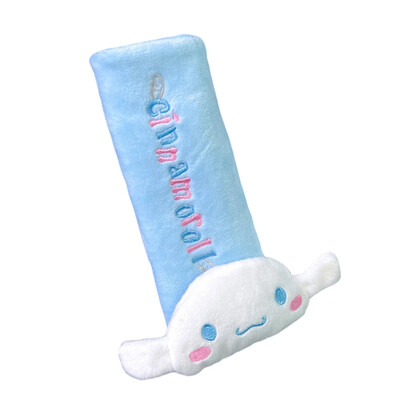 Desen animat Cinnamoroll Tetiera pentru mașină Pernă de siguranță pentru gât Scaun Suport pentru gât Pernă pentru talie Tetiera Husă centură de siguranță Accesorii auto