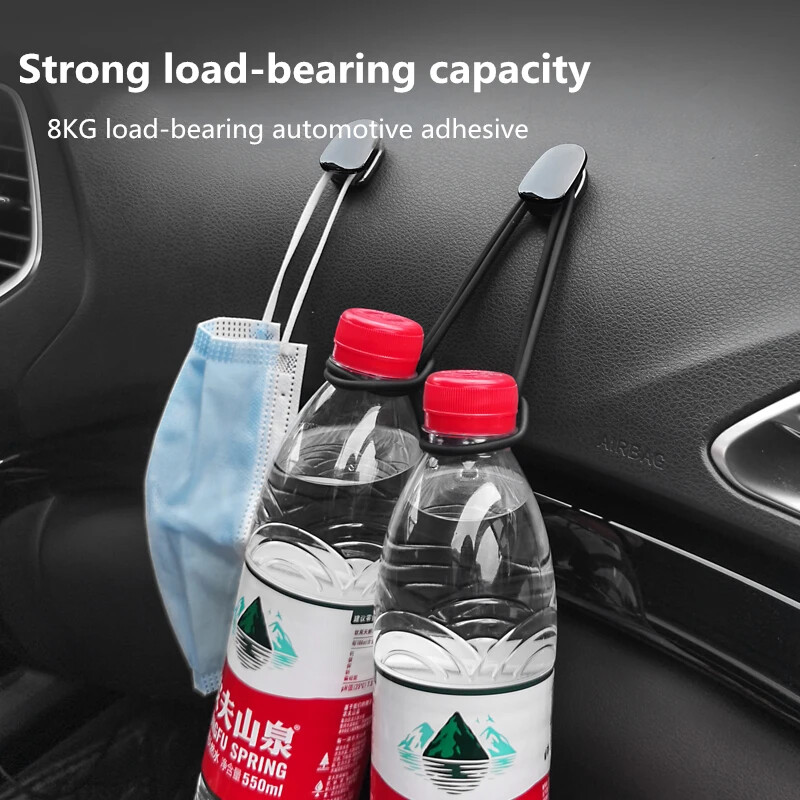 2 autokonksude hoiuraami, kõik metallist autokonksud kannavad 8KG raskust, metallmaterjal on kompaktne ja praktiline