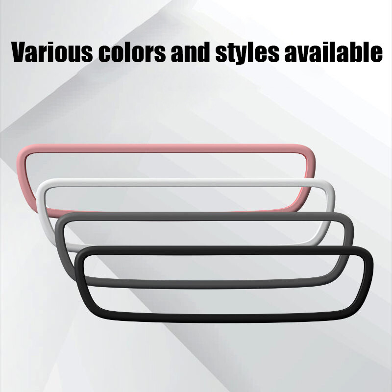 ZLWR BYD Atto3 husă de protecție pentru oglinda retrovizoare interioară, material siliconic, decorațiuni auto, cadru decorativ, material siliconic