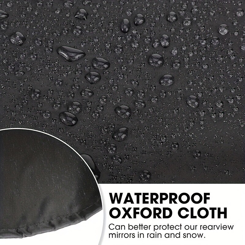 1Pora automobilio galinio vaizdo šoninio veidrodėlio apsauginis dangtelis Automatinis šoninis veidrodėlis, apsaugantis nuo šalčio, sniego dangčiai nuo lietaus Išoriniai veidrodėlių dangteliai
