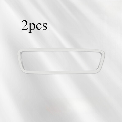 2 buc/set husă de protecție din silicon pentru oglindă retrovizoare auto pentru decorarea interioară, potrivită pentru Tesla Model 3/Y