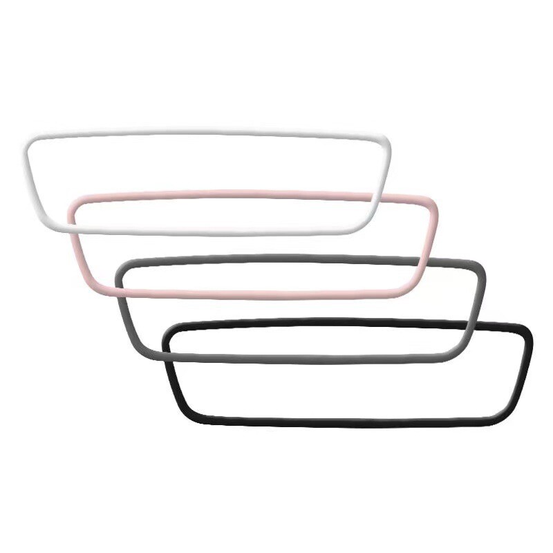 2 buc/set husă de protecție din silicon pentru oglindă retrovizoare auto pentru decorarea interioară, potrivită pentru Tesla Model 3/Y