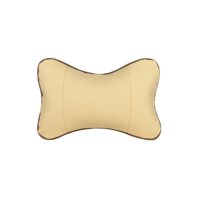 Automobilski jastuci za vrat s obje strane Pu koža 1kom Udoban paket Naslon za glavu za ublažavanje bolova u glavi Univerzalni jastuk za automobil punjen vlaknima