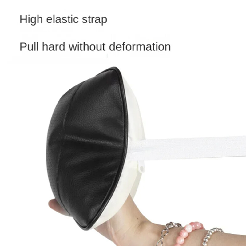 Automobilski jastuci za vrat s obje strane Pu koža 1kom Udoban paket Naslon za glavu za ublažavanje bolova u glavi Univerzalni jastuk za automobil punjen vlaknima