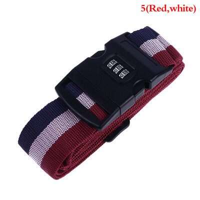 1kom remen za putnu prtljagu Podesiva brava zaporkom Remeni za pakiranje Sigurnosno zaključavanje prtljage Protuprovalna traka za prtljagu Remen za povezivanje 4,2 m