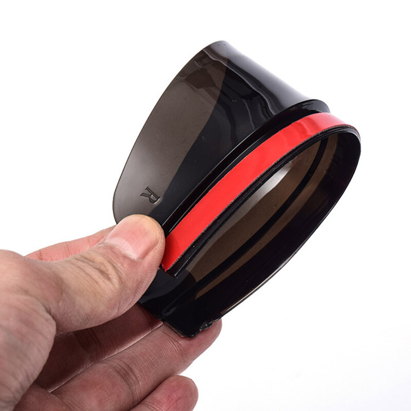 2 komada retrovizora za automobil, štitnik za kišu za obrve, univerzalni štitnik za obrve za stražnje retrovizore od karbonskih vlakana