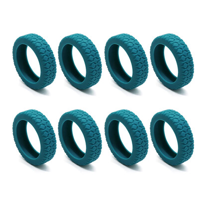 4/8 buc. Valize de călătorie Husă de protecție pentru roți, silicon anti-alunecare, rezistentă la uzură, silențioasă, pentru roată pentru bagaje de mână