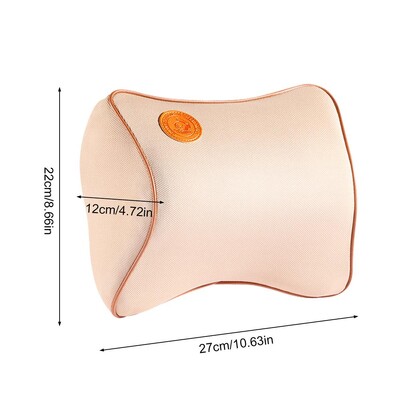 Pernă de gât pentru mașină Pernă moale din spumă cu memorie cu suport pentru gât Perna de scaun pentru bărbați Accesorii pentru conducerea mașinii pentru călătorii rutiere