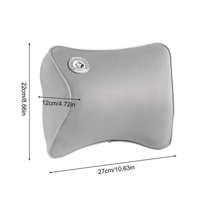 Pernă de gât pentru mașină Pernă moale din spumă cu memorie cu suport pentru gât Perna de scaun pentru bărbați Accesorii pentru conducerea mașinii pentru călătorii rutiere