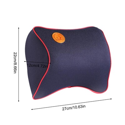 Pernă de gât pentru mașină Pernă moale din spumă cu memorie cu suport pentru gât Perna de scaun pentru bărbați Accesorii pentru conducerea mașinii pentru călătorii rutiere
