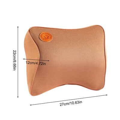 Pernă de gât pentru mașină Pernă moale din spumă cu memorie cu suport pentru gât Perna de scaun pentru bărbați Accesorii pentru conducerea mașinii pentru călătorii rutiere