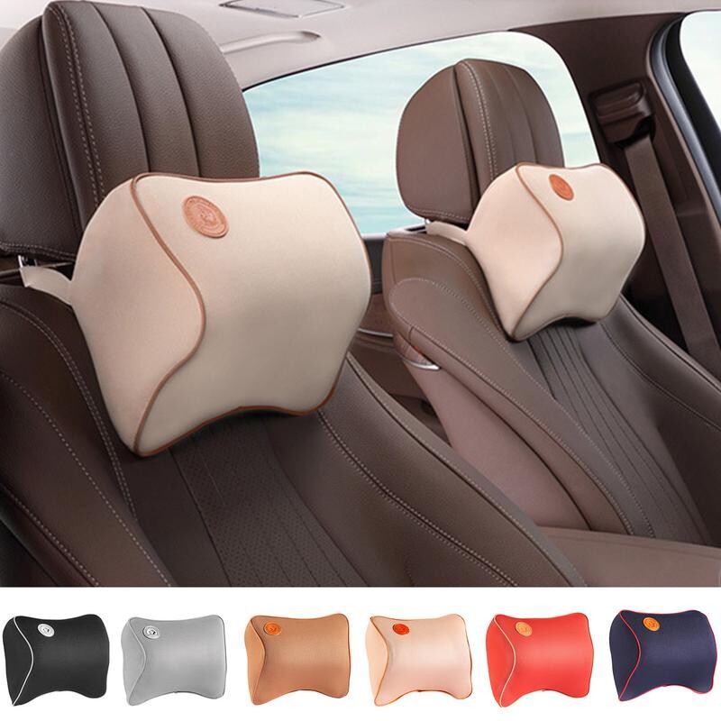 Pernă de gât pentru mașină Pernă moale din spumă cu memorie cu suport pentru gât Perna de scaun pentru bărbați Accesorii pentru conducerea mașinii pentru călătorii rutiere