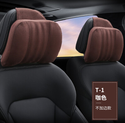 1kom jastuka za autosjedalicu jednostavan naslon za glavu automobila flis tkanina jastuk za vrat memorijska pjena naslon za glavu potpora za struk potpora za automobile
