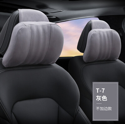 1kom jastuka za autosjedalicu jednostavan naslon za glavu automobila flis tkanina jastuk za vrat memorijska pjena naslon za glavu potpora za struk potpora za automobile