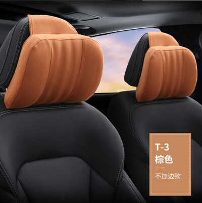 1kom jastuka za autosjedalicu jednostavan naslon za glavu automobila flis tkanina jastuk za vrat memorijska pjena naslon za glavu potpora za struk potpora za automobile