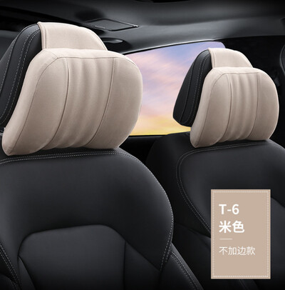1kom jastuka za autosjedalicu jednostavan naslon za glavu automobila flis tkanina jastuk za vrat memorijska pjena naslon za glavu potpora za struk potpora za automobile