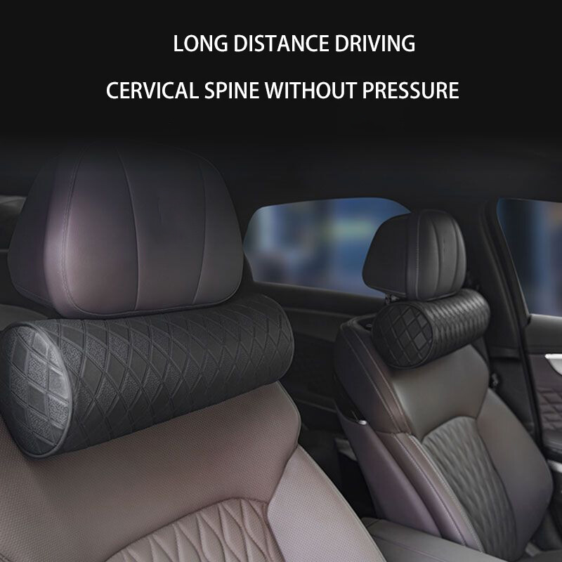Automašīnas sēdekļa galvas balsts kakla aizsardzība mīksts elpojošs cilindrs kakla spilvens biroja galvas balsts noņemams un mazgājams