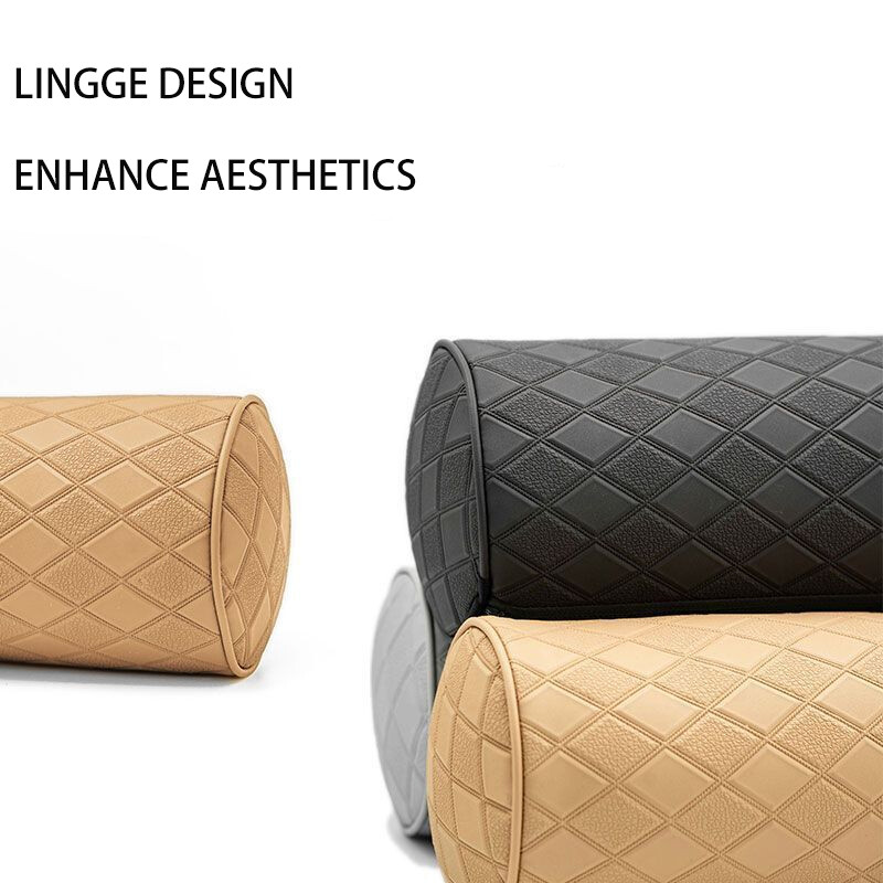 Automašīnas sēdekļa galvas balsts kakla aizsardzība mīksts elpojošs cilindrs kakla spilvens biroja galvas balsts noņemams un mazgājams