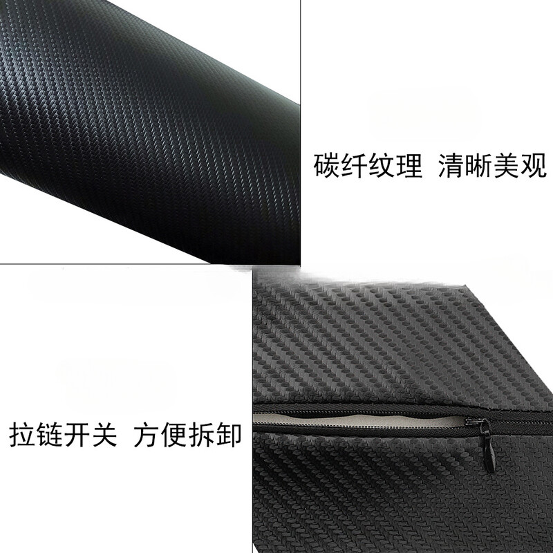 Автомобилна възглавница от въглеродни влакна за глава и врата Защитна възглавница за врата на кола Памучна възглавница за път с полуцилиндър Аксесоари Интериор