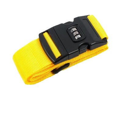 Каишка за багаж против кражба Катарама за багаж Парола Регулируема пакетна опаковка Колан за багаж Куфар Багажник Колани Чанта Аксесоари