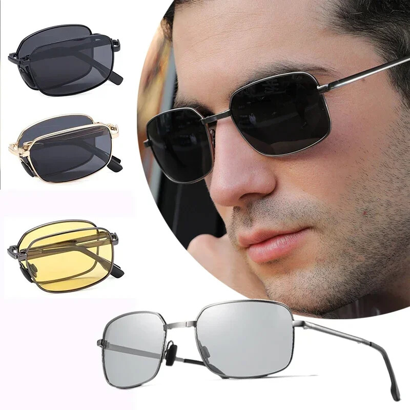 Galima įsigyti madingų plokščių viršutinių kvadratinių fotochrominių akinių stilingų sportinių akinių, skirtų bėgimui automobiliu, vairuojant, atostogaujant kelionėms ir žvejybai