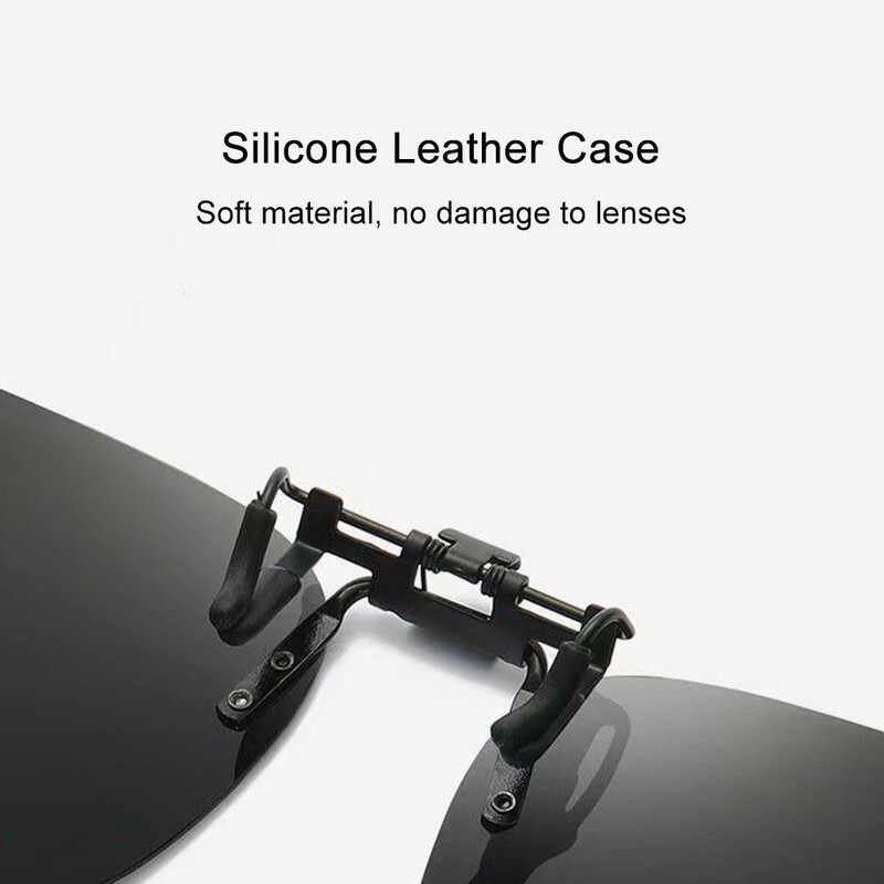 Polarizirane sunčane naočale s kopčom Preklopne naočale Gradijent fotokromatske sunčane naočale UV400 naočale za kratkovidne naočale za dnevnu i noćnu upotrebu