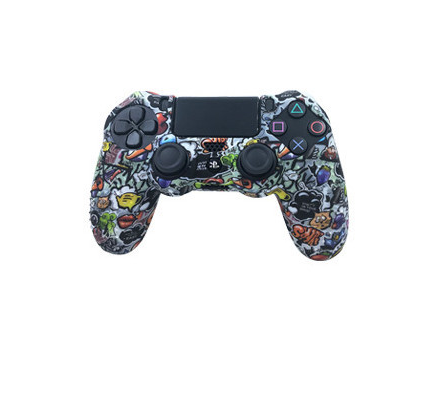 PS4 silikona pretslīdes roktura pārsegs PRO SLIM mīkstās gumijas pārsegs PS4 roktura aizsargapvalks aizsargapvalks