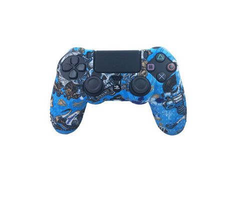 PS4 silikona pretslīdes roktura pārsegs PRO SLIM mīkstās gumijas pārsegs PS4 roktura aizsargapvalks aizsargapvalks